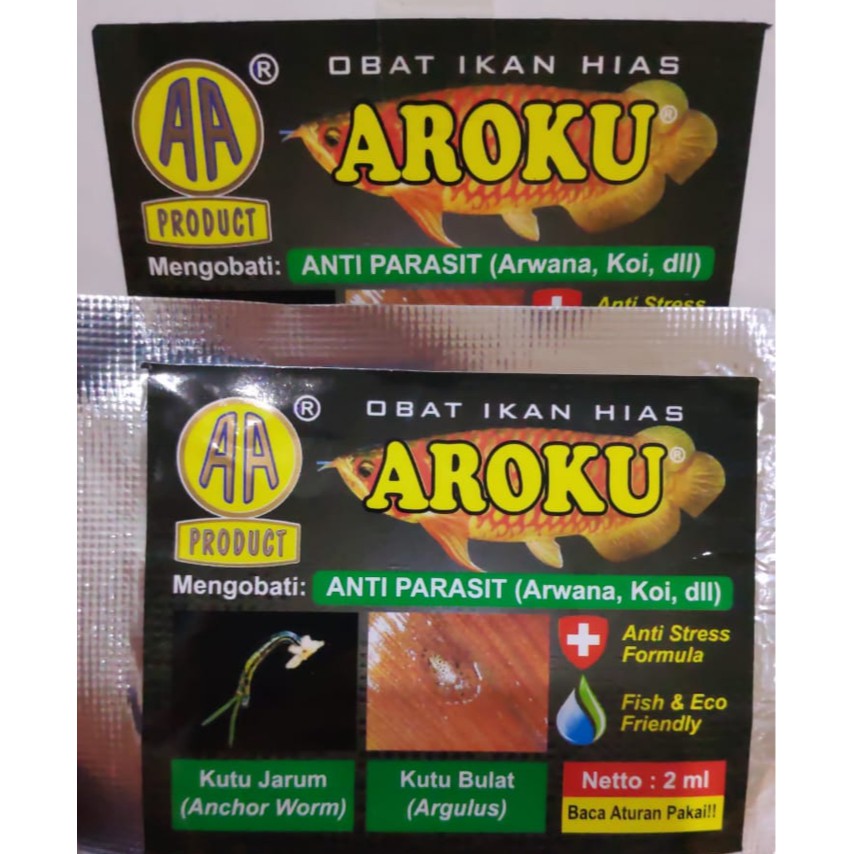 AKARI AROKU 2ML / OBAT KUTU AROWANA / ARWANA