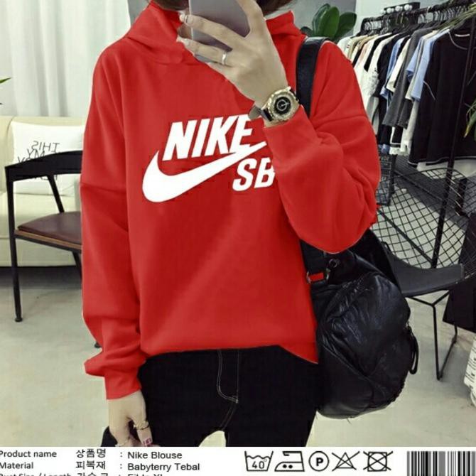 Terlaris!!! Sweater Hoodie Red Nike Sb New Arrival