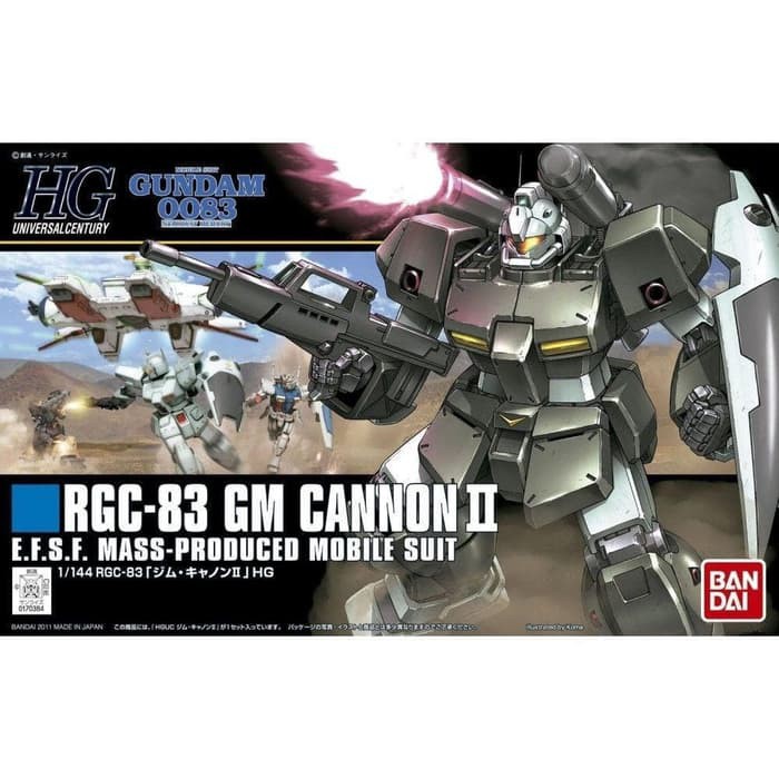 HG HGUC BANDAI RGC-83 GM CANNON II