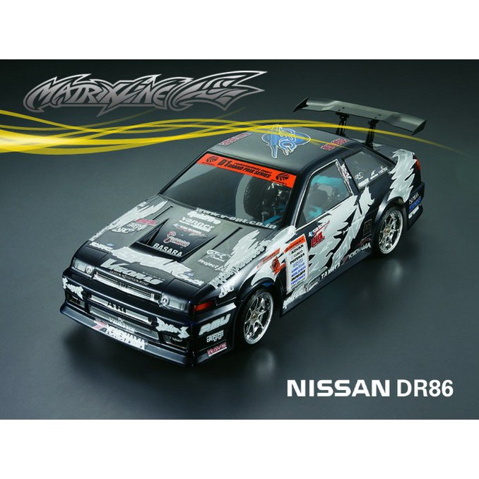 Matrixline Toyota Espelir AE86 Trueno Nissan DR86 1/10 Clear Body Shell Rc PC201202