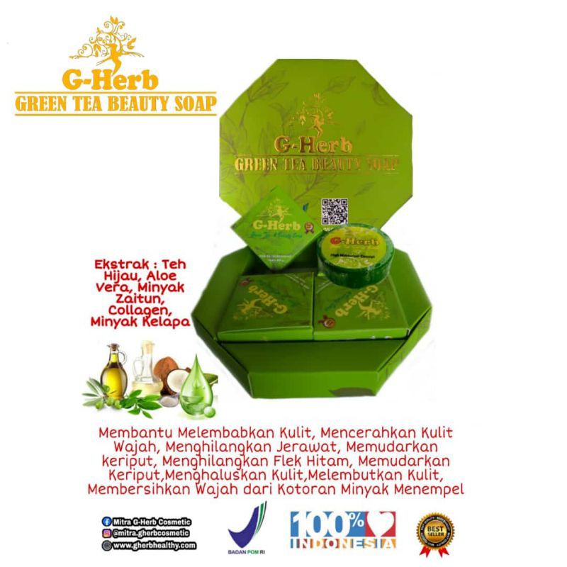 

Sabun G-Herb green tea