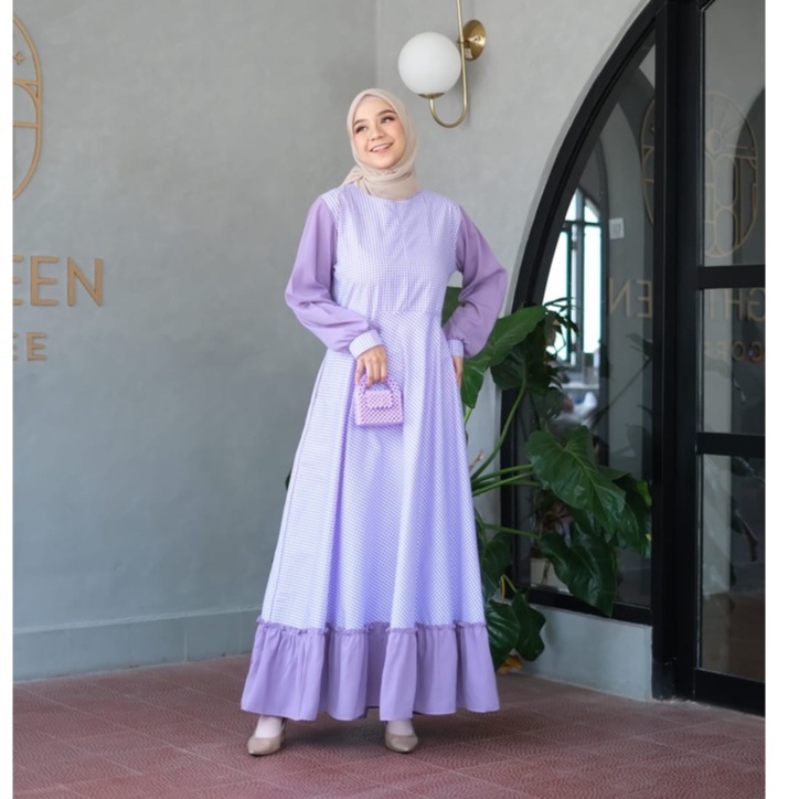 NATALIA DRES- DRES BERTALI DAN SAKU - UKURAN M-XL  - NEW MODEL - PAKAIAN WANITA - BISA COD