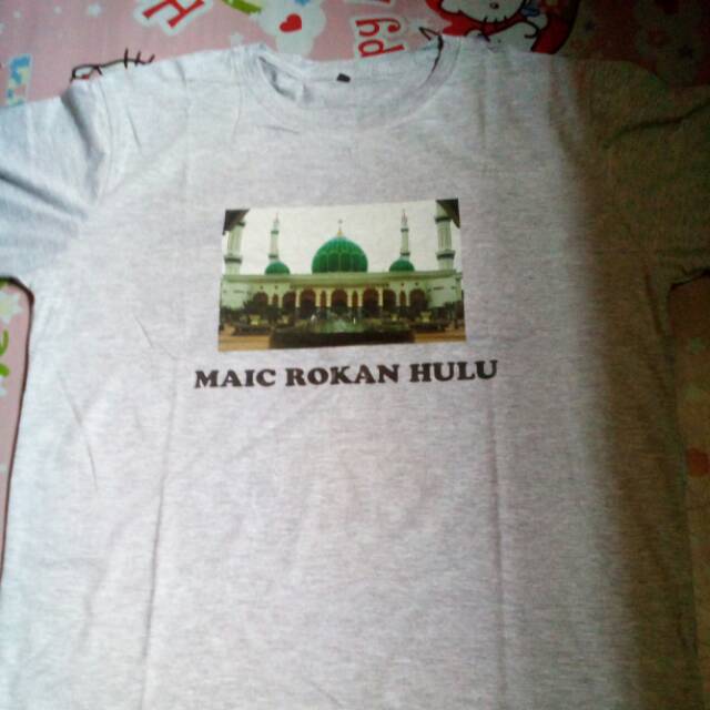 Baju sablon kaos distro MAIC ROKAN HULU