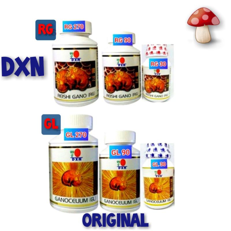 Lingzhi RG dan GL DXN obat herbal(original100%)