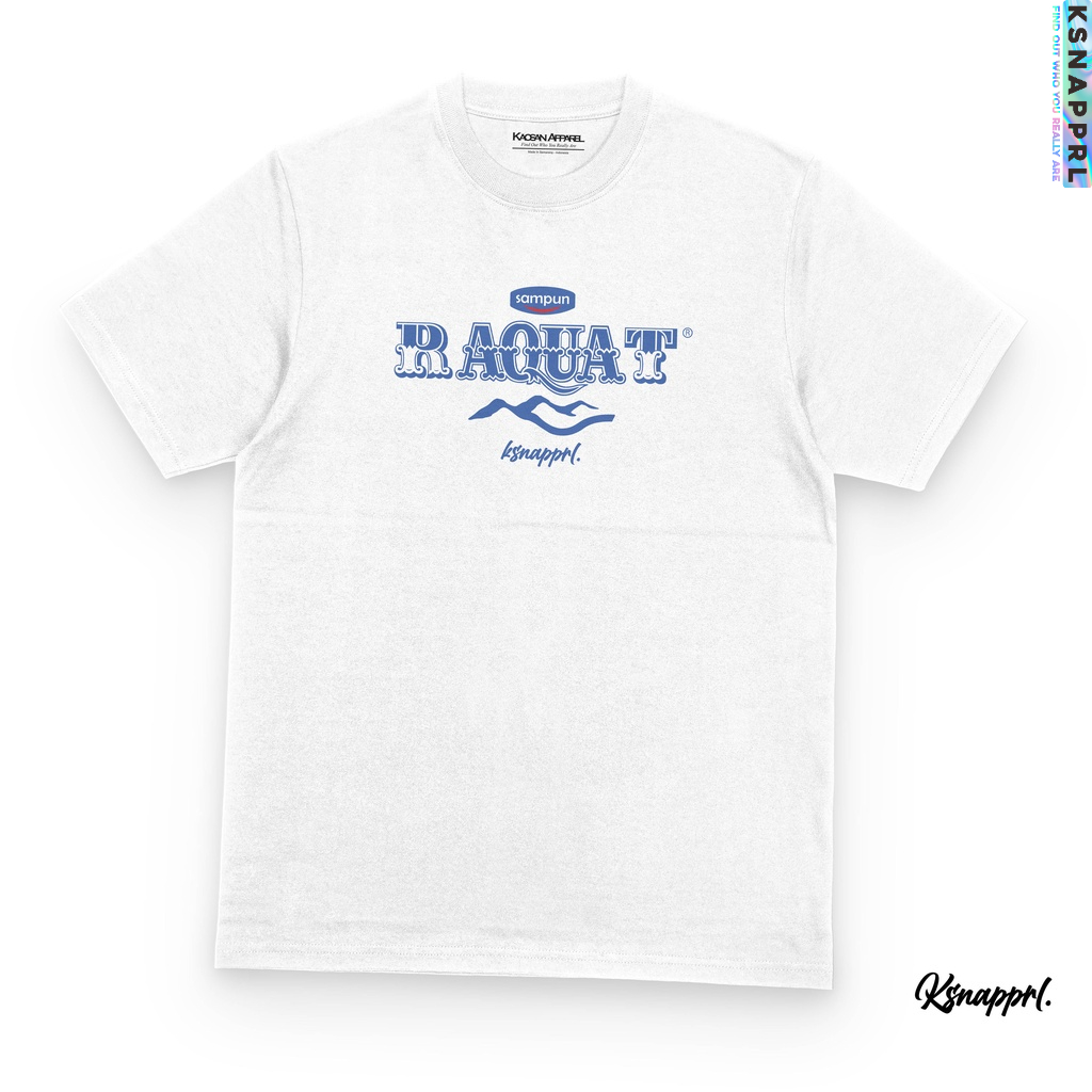 Kaos Parodi Plesetan "Wis Raquat" -Kaos Aqua/Kaos Parodi/Kaos Plesetan Merek/Kaos Lucu