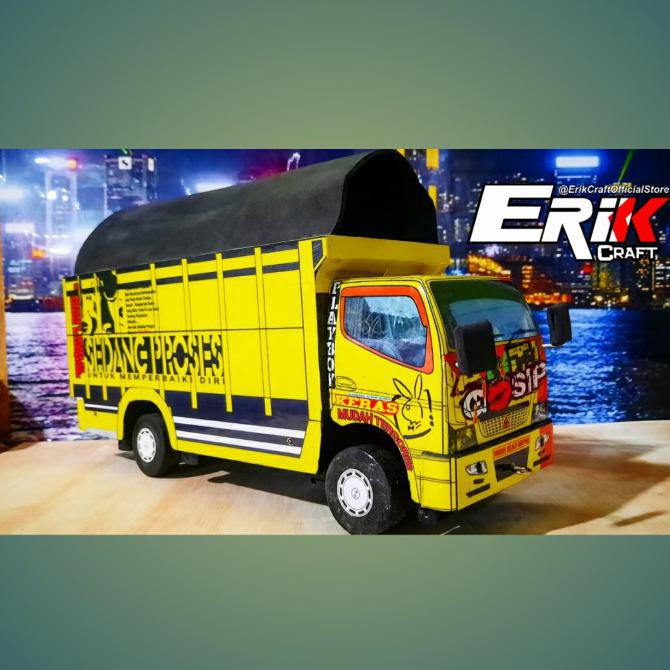 Miniatur truk Miniatur Truck Mobil Mainan Truk Oleng Truck Oleng - Anti Gosip, original truk