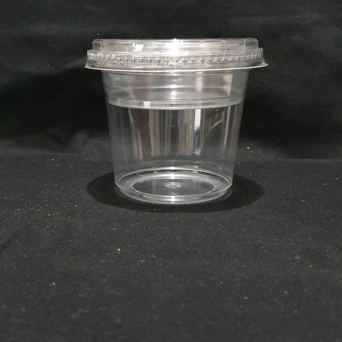 Cup Puding 3in1: Cup 380ml + Inner Tray 150ml + Flat lid