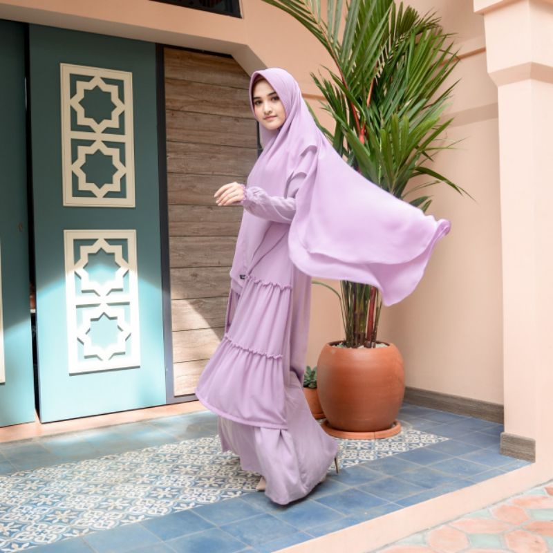 Gamis Nabila (Ibu) by Khaireen | Postingan Gamis Ibu | Sarimbit Gamis Ibu, anak, remaja | Gamis Coup