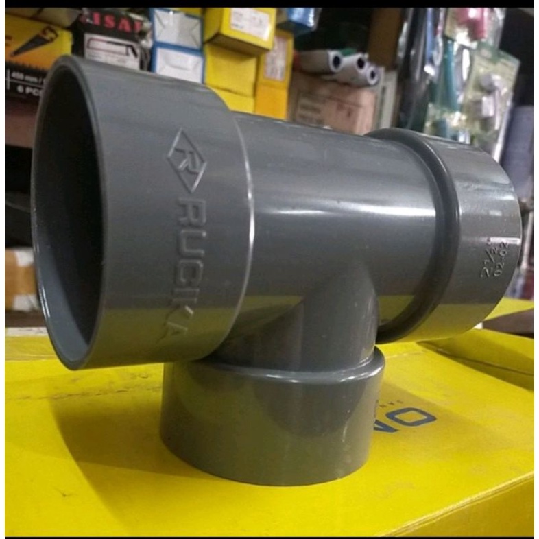 TEE PVC RUCIKA 4" D