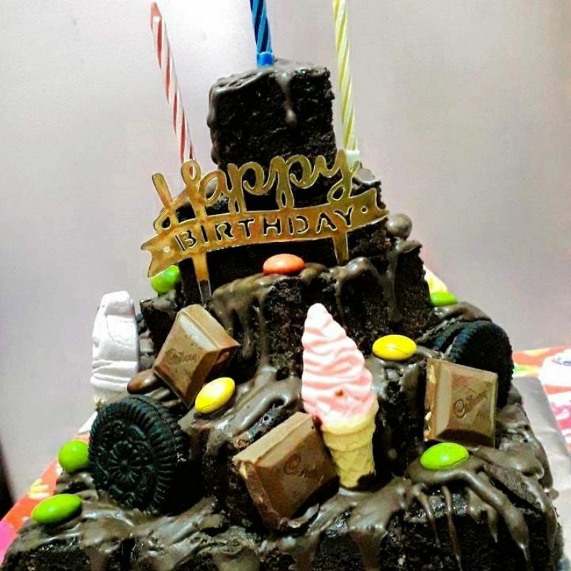 Brownies tower decoration