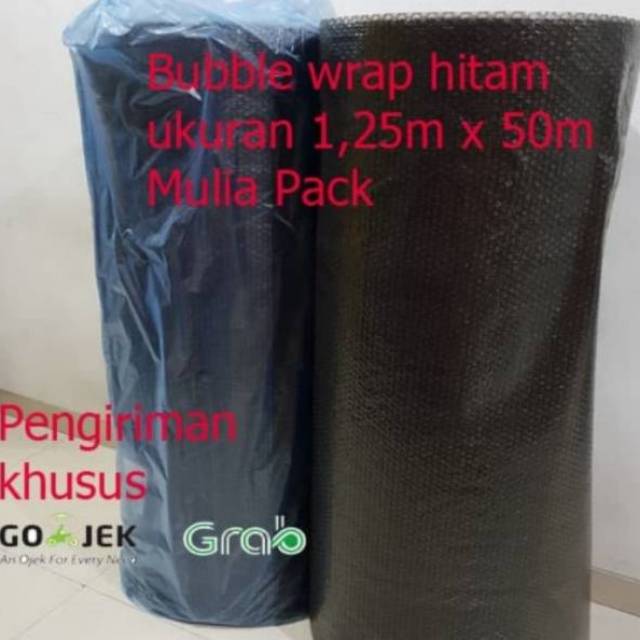 Bubble wrap Mulia 1.25x50mtr atau Bubble wrap 125 cm x 50 meter Roll