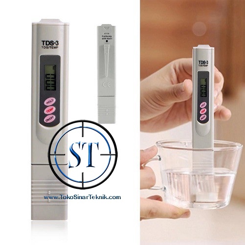 TDS-3 Meter Digital TDS Alat Ukur Kualitas Kesadahan Air Water Aquarium Quality TDS 3 Test Pen Filter Air Minum