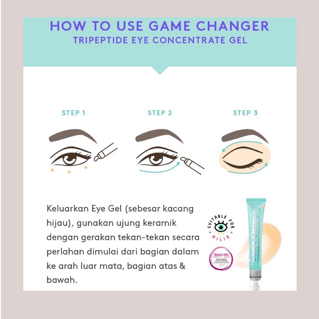 Somethinc GAME CHANGER Tripeptide - Ultimate (Eye Concentrate Gel)