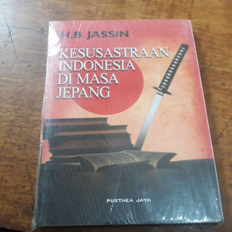 

buku kesusastraan Indonesia di masa Jepang HB Jassin original