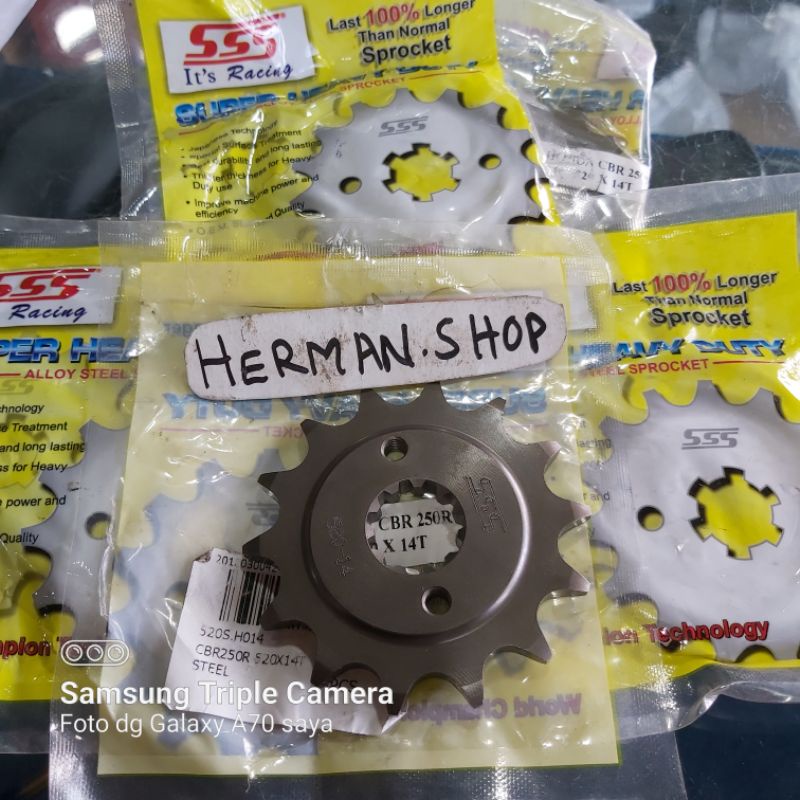 Gir Depan Cbr250rr sss 520-14 / Gir depan Cbr 250rr sss 520-14