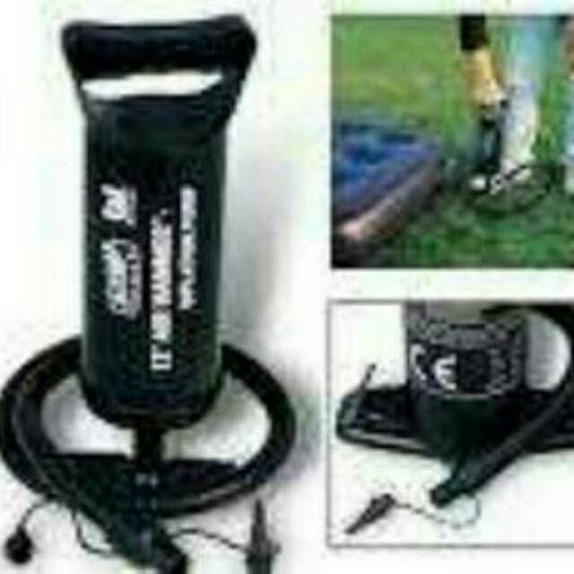 Pompa kasur angin balon manual