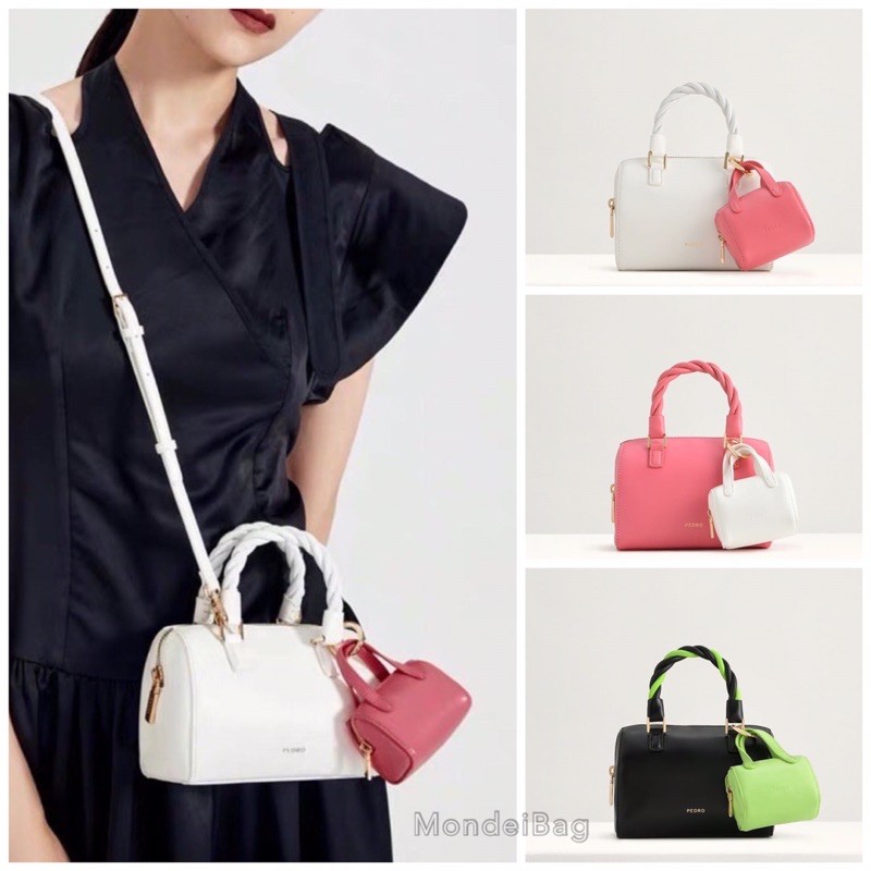 ORIGINAL  Pedro small rope trimmed bowling bag / tas pdro speedy