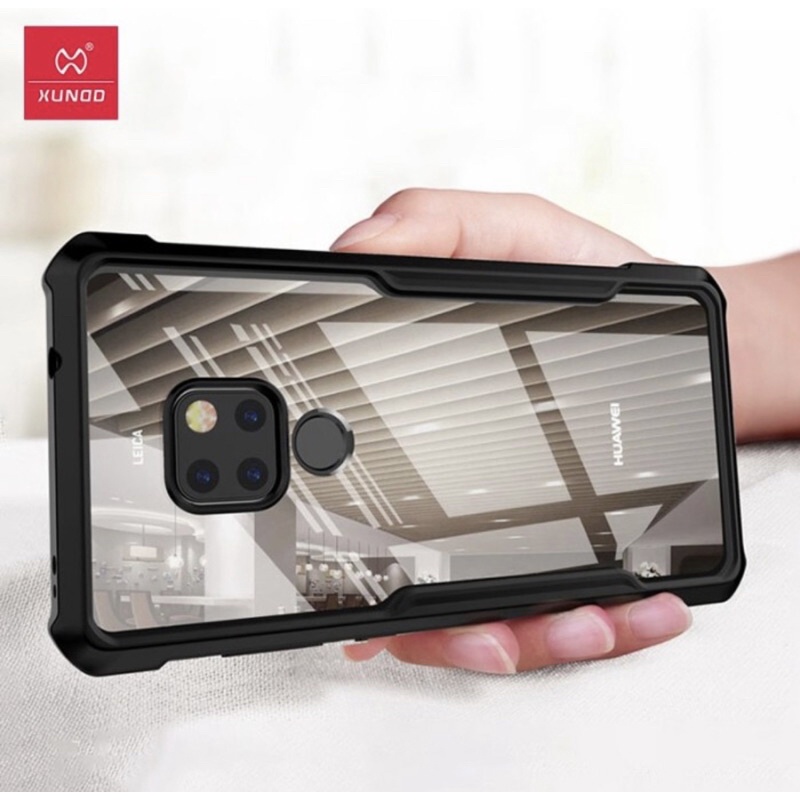 Case Xundd Original Huawei Mate 20 Pro , Soft Hard Case Hybird - Black