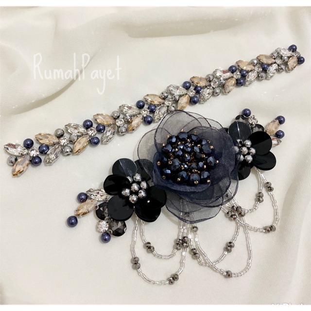 Payet Rangkai Bunga Set+ Tabur 12pcs