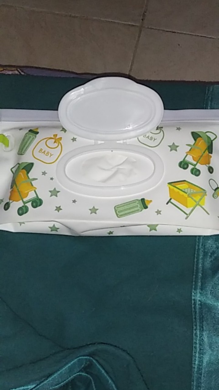 Kotak Tempat Tissue Tisu Basah Kering Wet Tissue Case Pouch / Penutup Tempat Tisu Tissue Basah Bayi