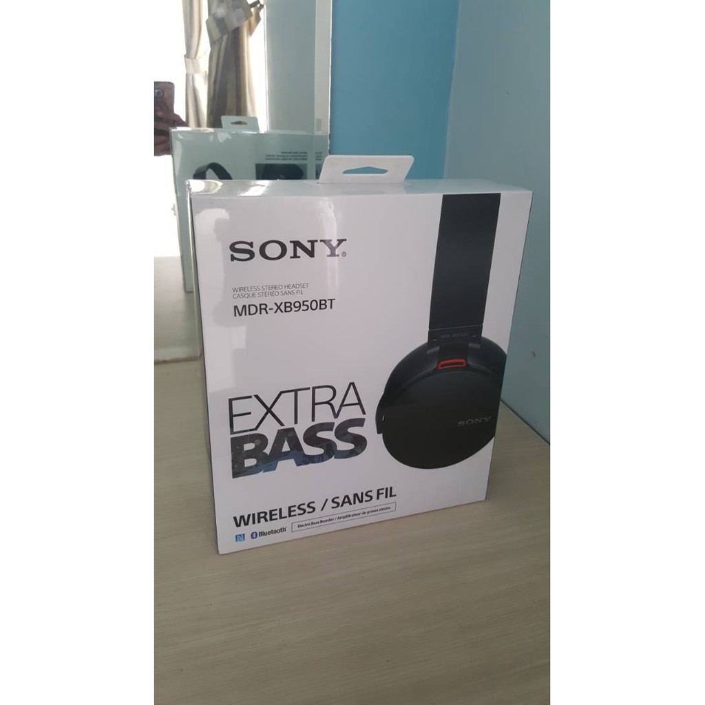 SONY MDR-XB950BT EXTRA BASS BLUETOOTH HEADSET - BLACK