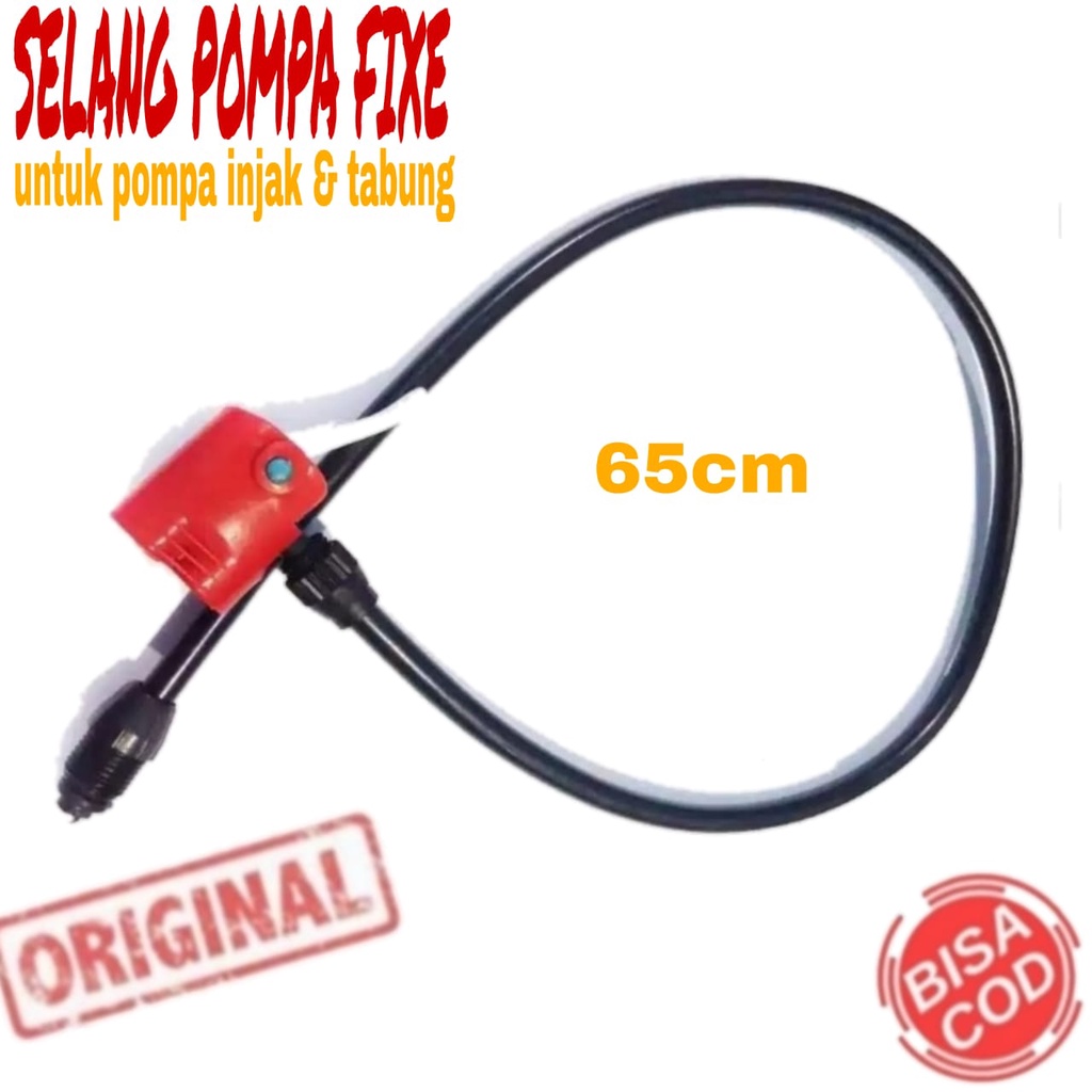 Selang Pompa Sepeda Double 2 Fungsi Sepeda Motor Selang Pompa Fixi ODESSY