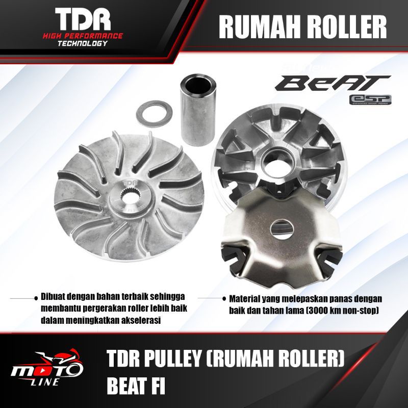 Pulley Set TDR Beat Fi -Beat Esp - Scoopy Fi - Scoopy Esp
