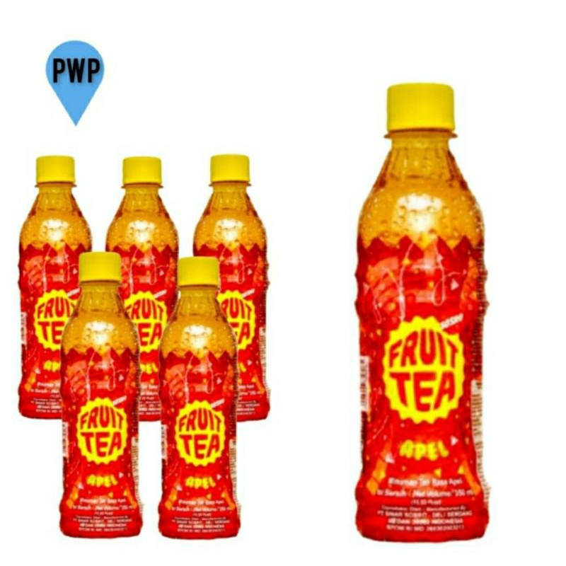 

Sosro Fruit Tea Apple Botol 350Ml Minuman Rasa Apel Paket Isi 6Pc