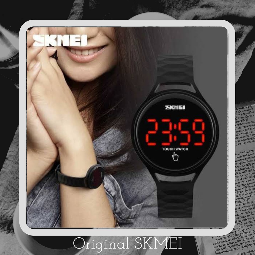 jam tangan digital wanita skmei jam tangan murah cewek terbaru (1230)