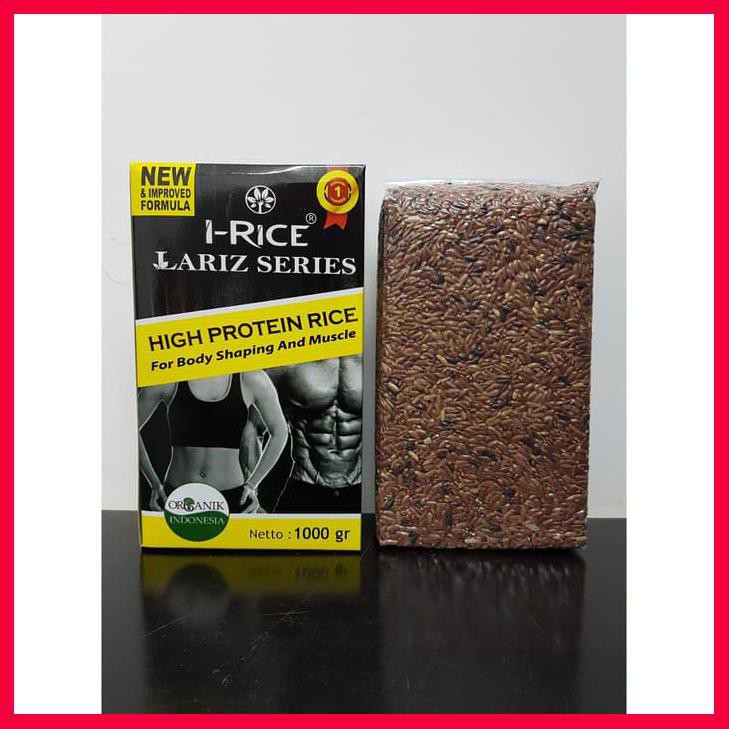 

I-RICE LARIZ SERIES 1000 GRAMS HIGH PROTEIN BERAS NASI MERAH HITAM 1KG