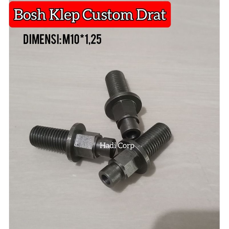 Bos Klep Universal Drat / Bosh Klep Drat  Pnp Berkualitas Premium.