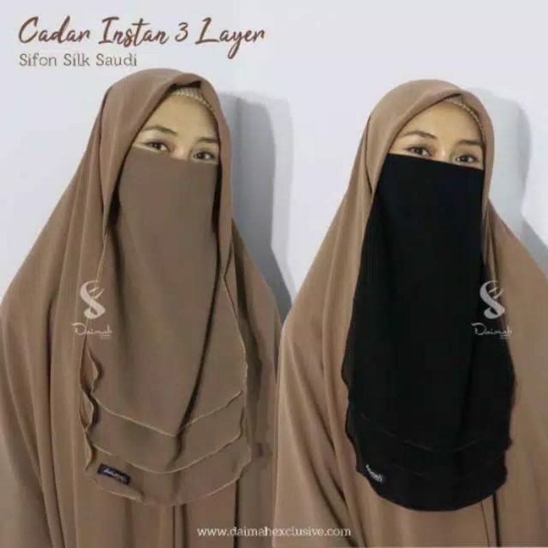 cadar 3 layer sifon silk daimah exclusive