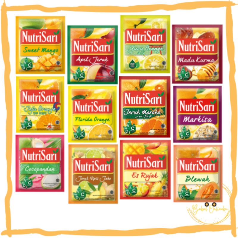 

NUTRISARI Sachet All Varian