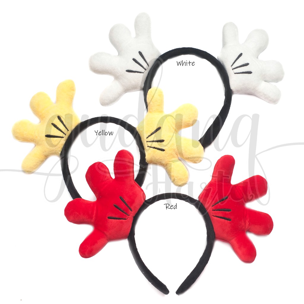 Bando Karakter Mouse Hand Bandana Anak Lucu Unik Headband GH 201982