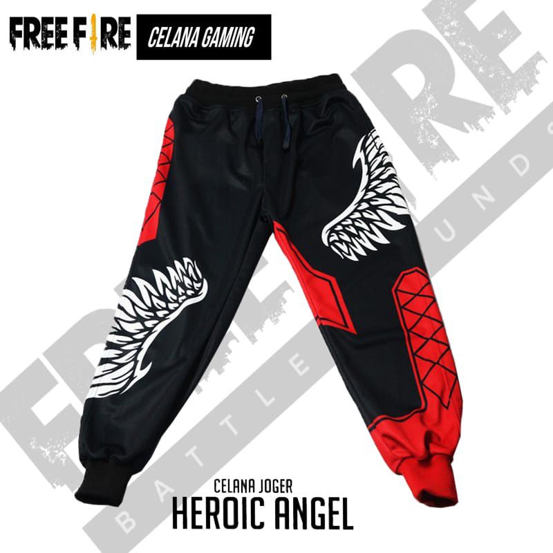 Celana ff BNL Free Fire Gaming Pria Anak dan Dewasa Calca Angelica  Heroic Angel BNL malaikat