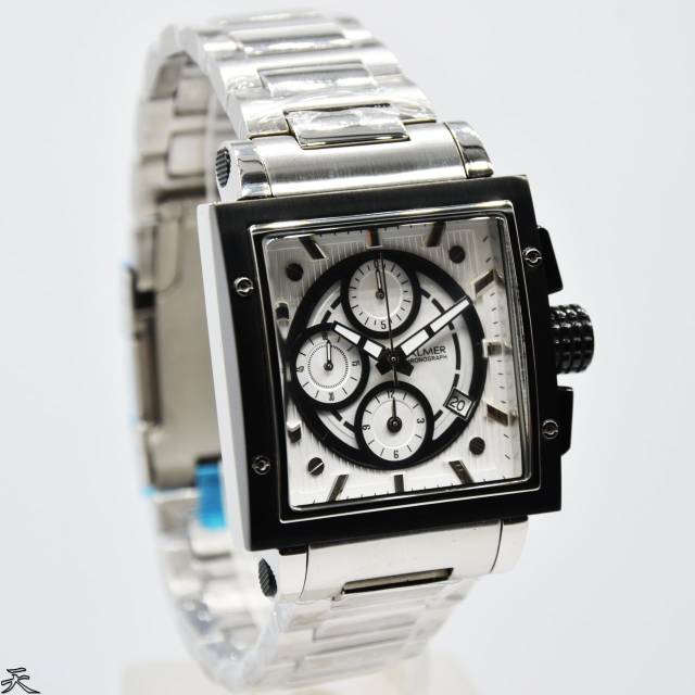Jam Tangan Pria Balmer B 7947 MS Silver Rantai Original Murah