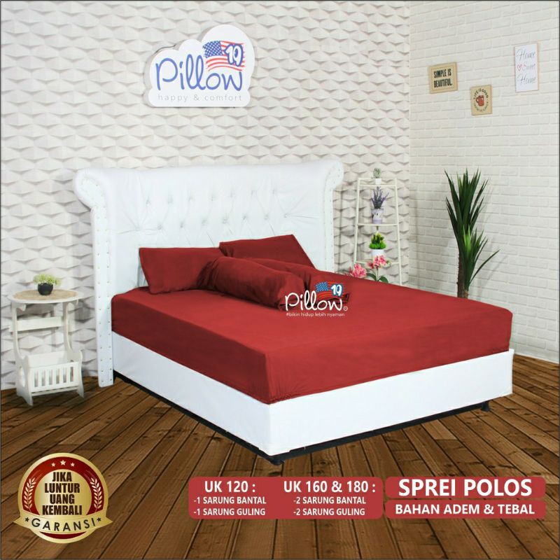 109 PILLOW - SPREI DISPERSE POLOS - UK  120x200 / 160x200 / 180x200