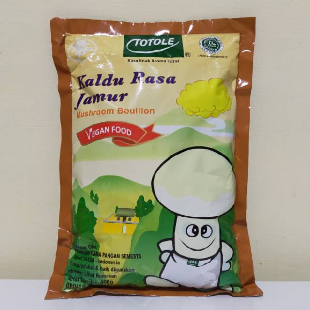 

TOTOLE KALDU RASA JAMUR NO MSG 400gr Halal