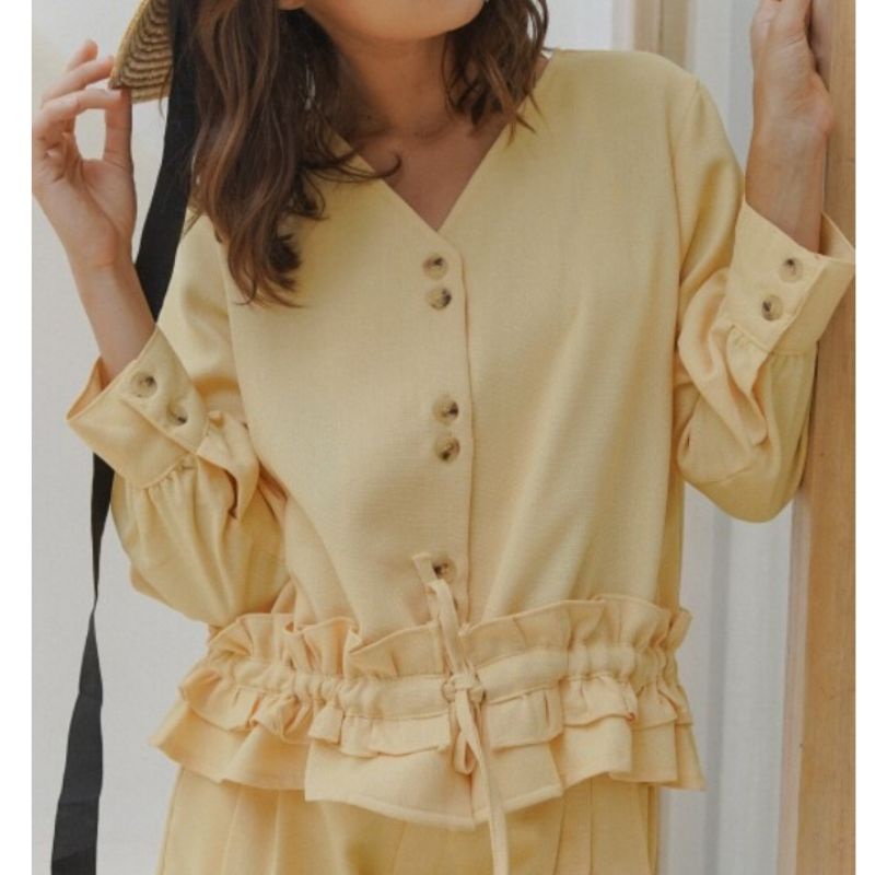 maven gemma top in sunny day blouse wanita bagus keren