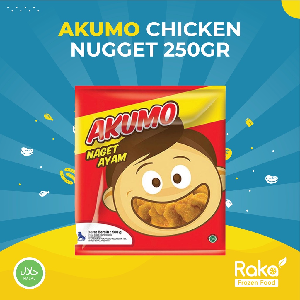 

AKUMO CHICKEN NUGGET 250 GR