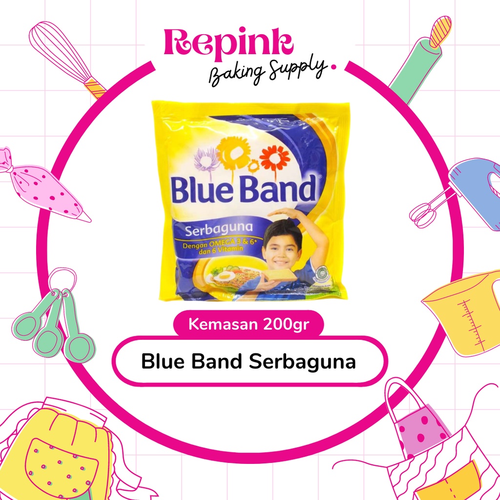 

Blue Band Serbaguna 200gr | Blueband 200gr