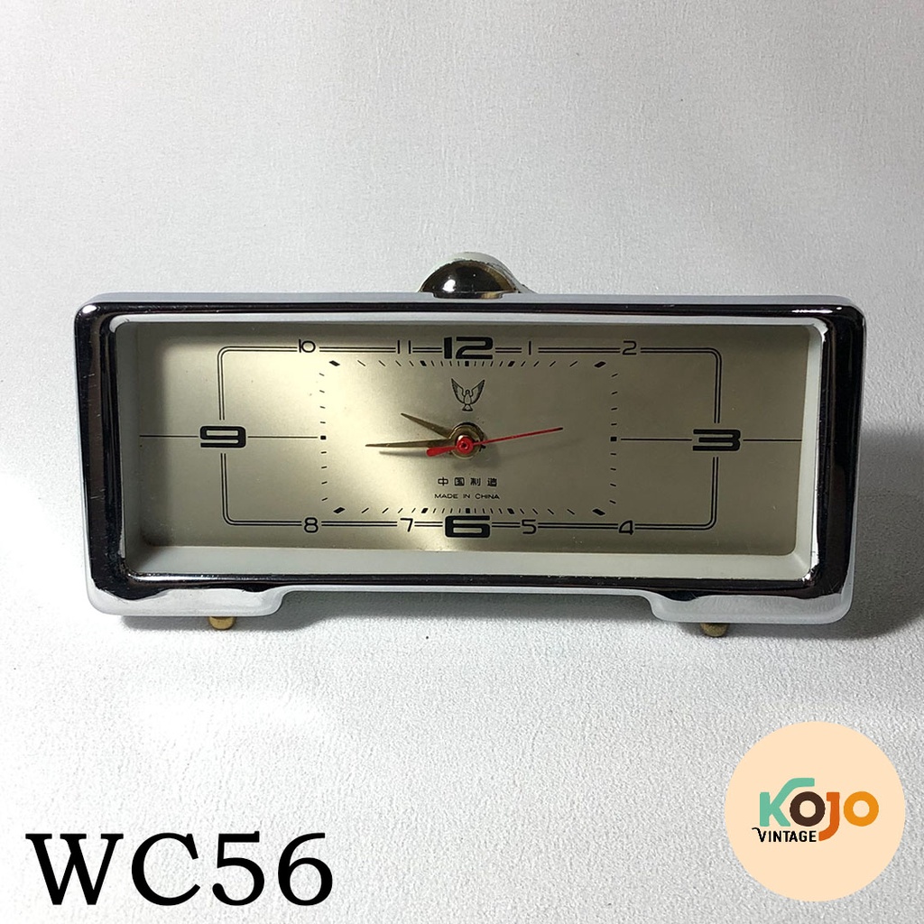 Jam Meja / Jam Weker / Jam Beker Dengan Balance Wheel Antik Kuno Jadul Retro Classic Vintage Unik La