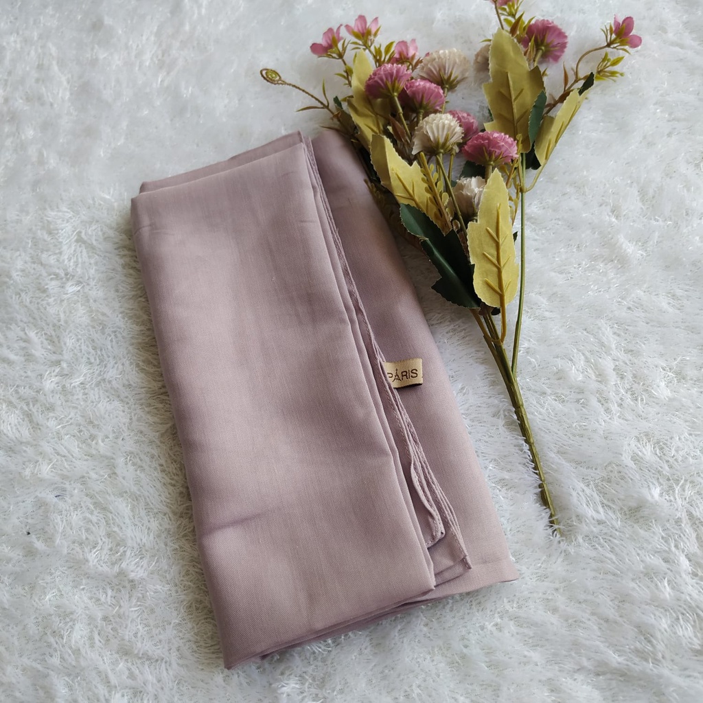 PARIS PREMIUM PARIS AMOUR HIJAB SEGI EMPAT-soft violet