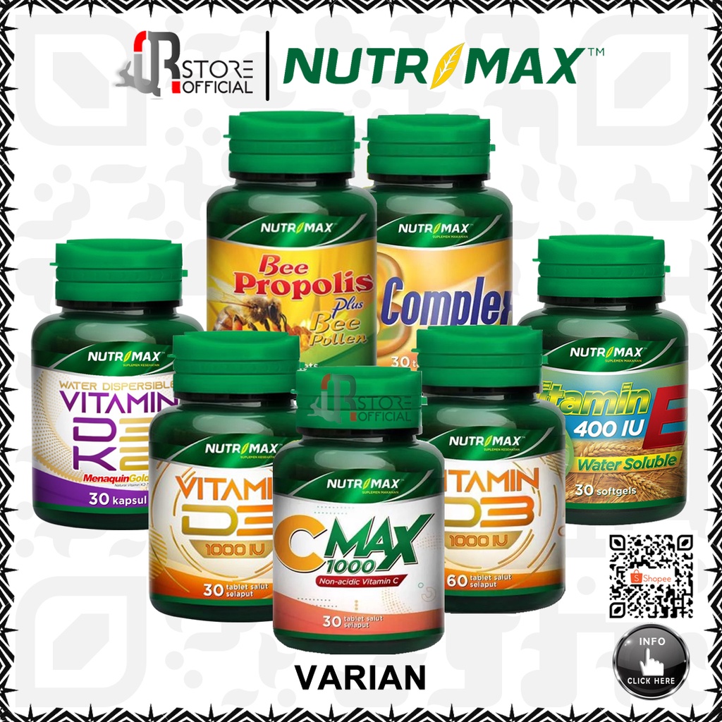 Original (ORIGINAL) NUTRIMAX C MAX NUTRIMAX B COMPLEX NUTRIMAX D3 NUTRIMAX MOTHER NUTRIMAX KIDS