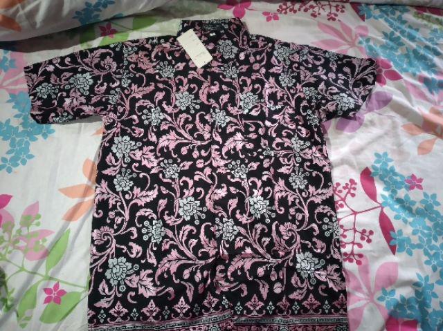 Kemeja Batik Jumbo Couple Ayah Anak Batik Pink Keren
