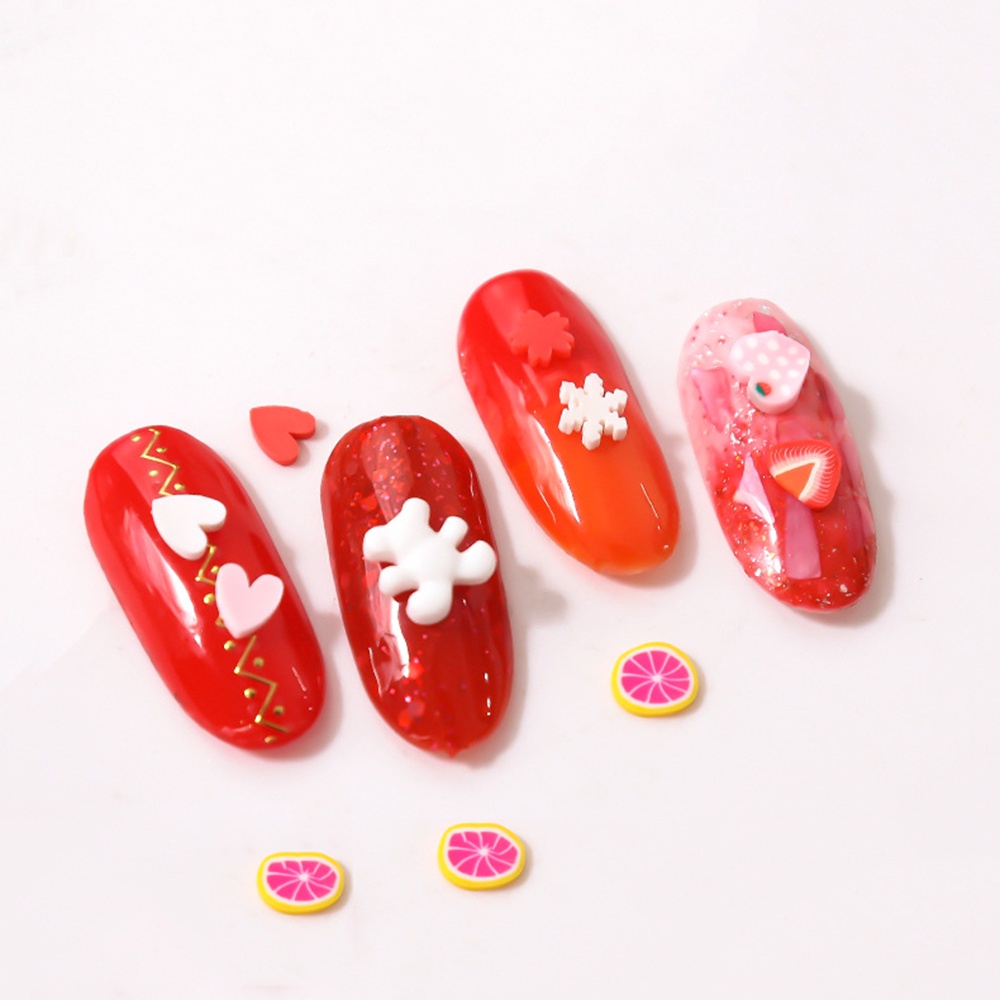 Mxbeauty Hiasan Kuku 3d Bentuk Hati / Bunga / Matahari / Beruang Untuk Nail Art / Manicure Diy