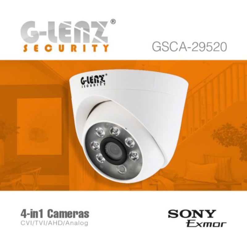 GLENZ CCTV INDOOR 2MP CAMERA GSCA - 29520