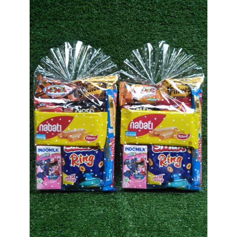 

PAKET SNACK ULANG TAHUN/GOODIE BAG/BINGKISAN ULANG TAHUN/SOUVENIR ULANG TAHUN