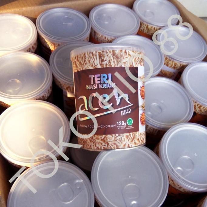 

------] Teri Rasa BBQ Nasi Kriuk Aceh Medan Oven Crispy Siap Makan Halal Lezat
