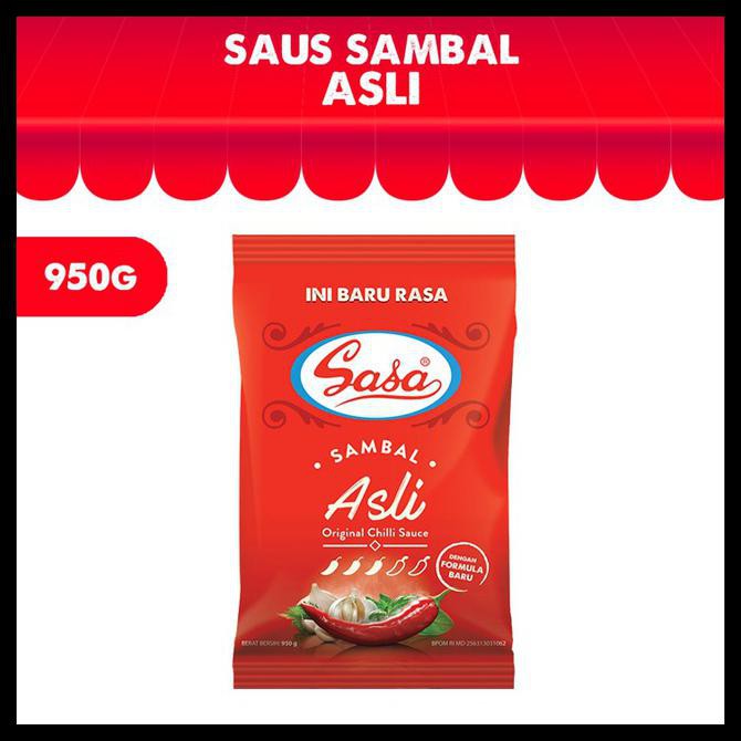 

Terlaris Sasa Sambal Asli 950Gr